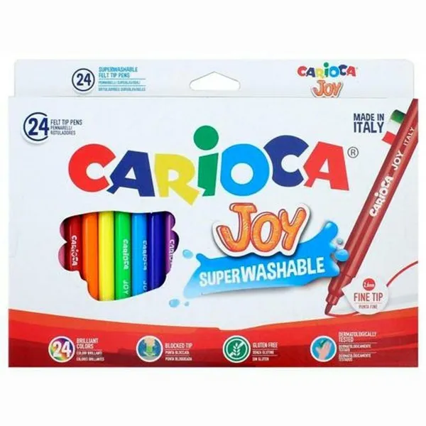 Набор маркеров Carioca JOY Разноцветный 24 Предметы (24 штук)