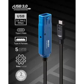 USB Cable LINDY Blue