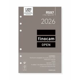 Esityslistan täyttö Finocam OPEN R597 2026 11,7 x 18,1 cm
