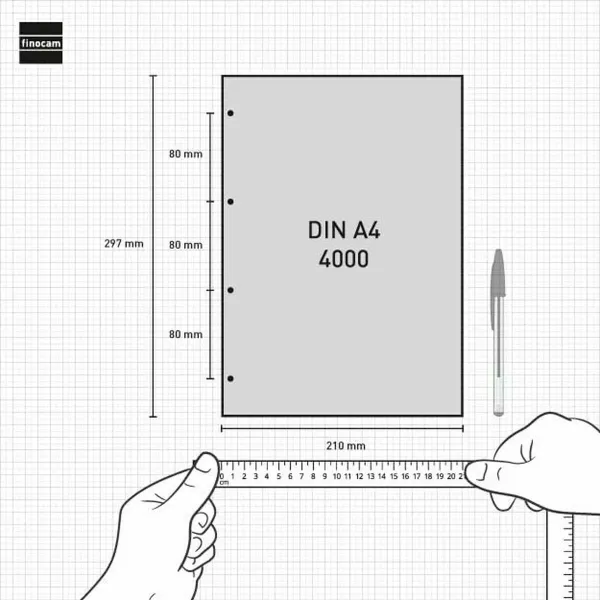 Diary Refill Finocam OPEN R4099 A4 2026 21 x 29,7 cm