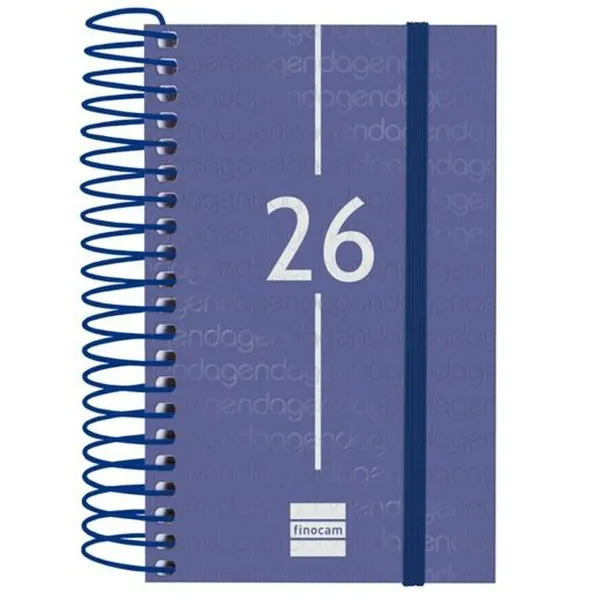 Расписание Finocam YEAR Синий Mini 7,9 x 12,7 cm 2026