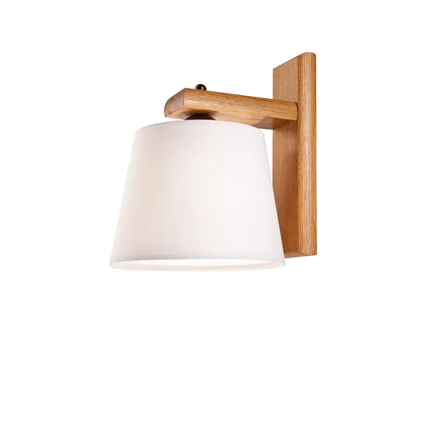 KM-1.98 AIDA 1-light wooden wall lamp