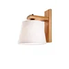 KM-1.98 AIDA 1-light wooden wall lamp