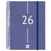 Grafiks Finocam YEAR Zils A5 15,5 x 21,2 cm 2026