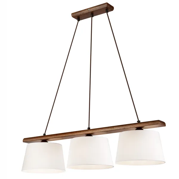 LD-3.98 AIDA 3-light wooden hanging lamp