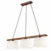 LD-3.98 AIDA 3-light wooden hanging lamp