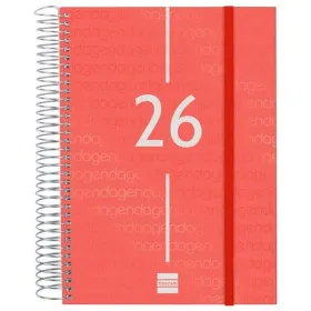 Расписание Finocam YEAR Красный A5 15,5 x 21,2 cm 2026