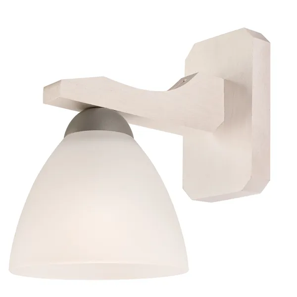 KM-1.55 ADRIANO 1-light wooden wall lamp