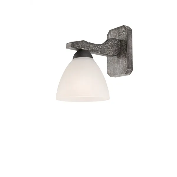 KM-1.55 ADRIANO 1-light wooden wall lamp