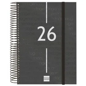 Расписание Finocam YEAR Чёрный A5 15,5 x 21,2 cm 2026