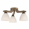 LM-3.55 ADRIANO 3-light wooden ceiling lamp