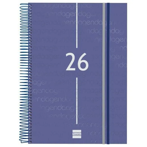 Grafiks Finocam YEAR Zils A4 21 x 29,7 cm 2026