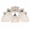 LM-5.55 ADRIANO 5-light wooden ceiling lamp