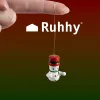 Jõuluehted/jõulupuu ripatsid 10 tk Ruhhy 22943