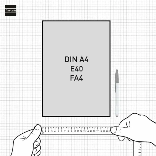 Päivyri Finocam A4 21 x 29,7 cm 2026 Mukautettava