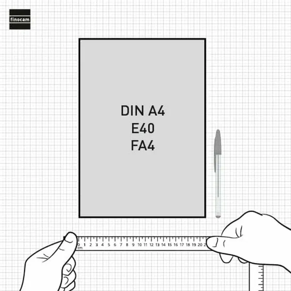 Päivyri Finocam A4 21 x 29,7 cm 2026 Mukautettava