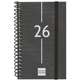 Расписание Finocam YEAR Чёрный Mini 7,9 x 12,7 cm 2026