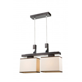 LM-2.36 AMELIA 2-light wooden hanging lamp