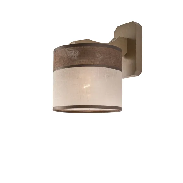 KM-1.55/A ANDREA 1-light wooden wall lamp