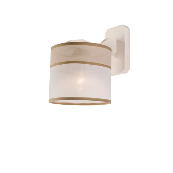 KM-1.55/A ANDREA 1-light wooden wall lamp