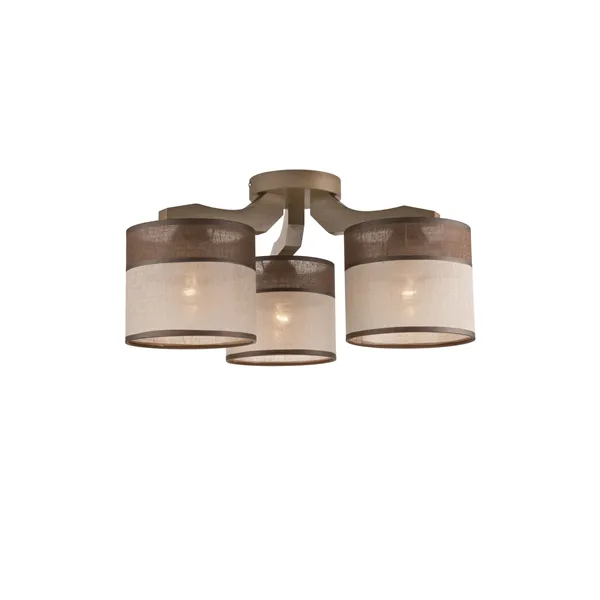 LM-3.55/A ANDREA 3-light wooden ceiling lamp