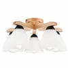 LM-5.55 ANDREAS 5-light wooden ceiling lamp