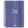 Diary Finocam YEAR Blue 16,5 x 24,2 cm 2026