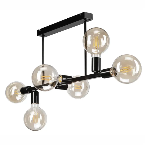 LM-6.146 ASTRID 6-light industrial ceiling lamp