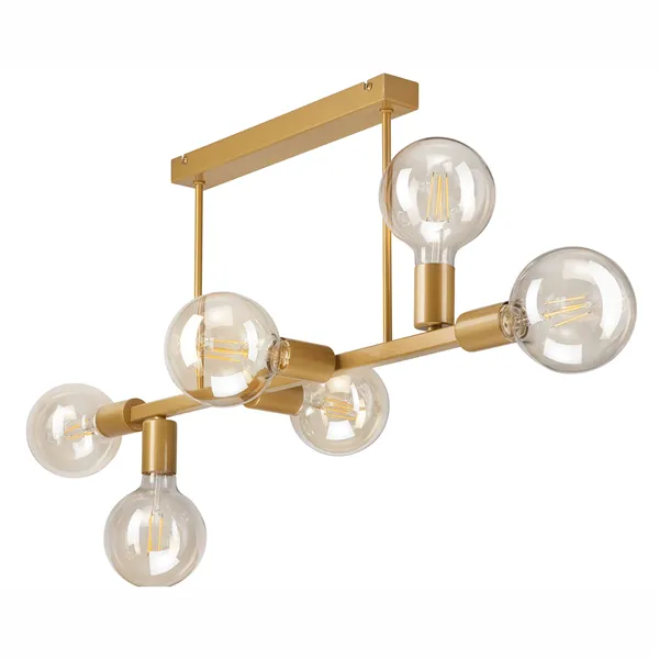 LM-6.146 ASTRID 6-light industrial ceiling lamp