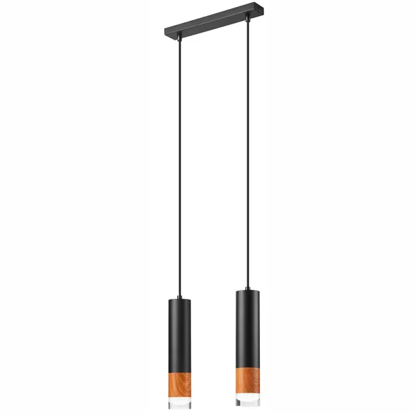 LM-2.152 AURELIA 2-light hanging lamp, black