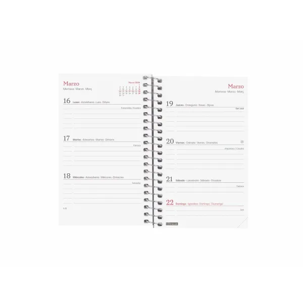 Расписание Finocam DESIGN COLLECTION Imposible Mini 7,9 x 12,7 cm 2026