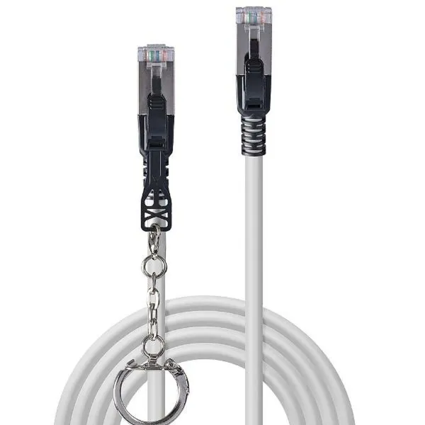 FTP Category 6 Rigid Network Cable LINDY Grey 30 cm (1 Unit)