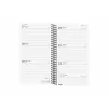 Diary Finocam OPAQUE Black 9,4 x 17,1 cm 2026