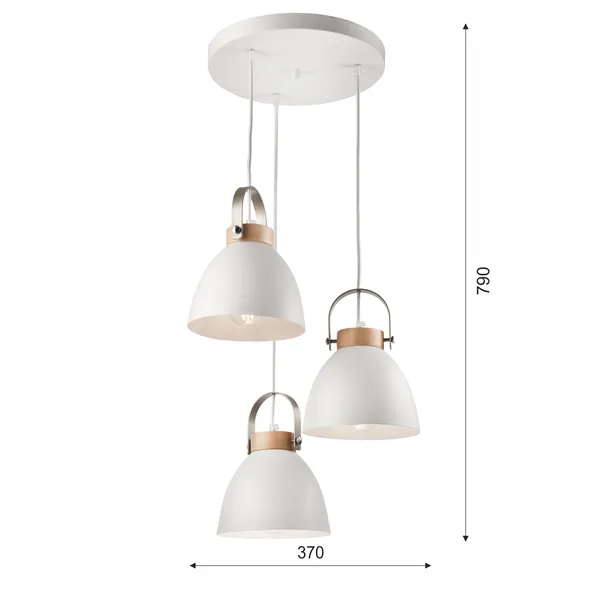 LM-3.80 DANIELLE 3-light pendant lamp