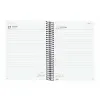 Diary Finocam OPAQUE Blue A5 15,5 x 21,2 cm 2026