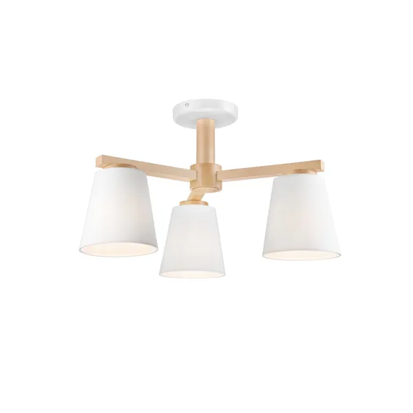 LM-3.113 ELLIE 3-light wooden ceiling lamp