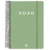 Diary Finocam MY Green A5 15,5 x 21,2 cm 2026