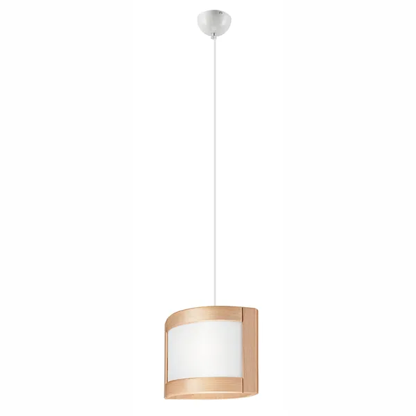 LM-1.51 ELODIE 1-light wooden hanging ceiling lamp