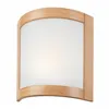 PD-2 ELODIE 2-light wooden ceiling lamp