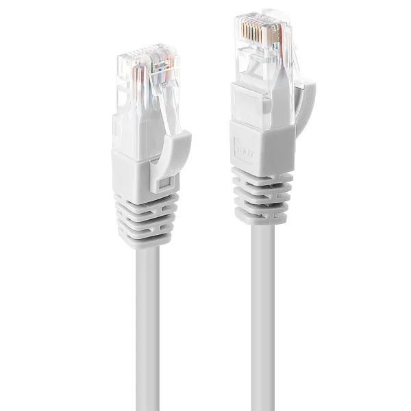UTP Category 6 Rigid Network Cable LINDY White 2 m (1 Unit)