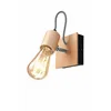 KM-1.125 GUSTAVO 1-light wooden wall lamp