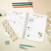 Расписание Finocam THE FLOWER JOURNAL A5 15,5 x 21,2 cm Зеленый 2026