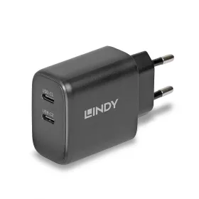 Seinälaturi LINDY Musta 65 W