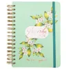 Dienoraštis Finocam THE FLOWER JOURNAL A5 15,5 x 21,2 cm Žalia 2026