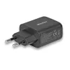 Sieninis įkroviklis LINDY Juoda 65 W
