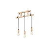 LM-3.97 LEON 3-light wooden hanging lamp