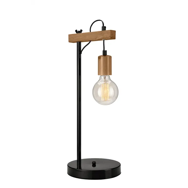 LN-1.97 LEON 1-light wooden night lamp