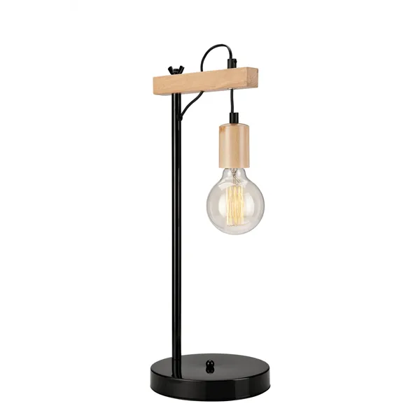 LN-1.97 LEON 1-light wooden night lamp