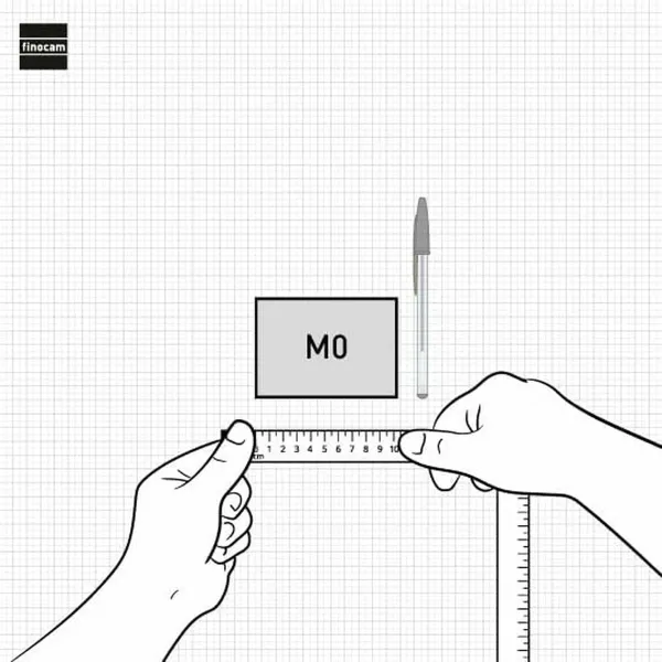 Dienoraštis Finocam MÍNIMAL TEXTURA Juoda Mini 10,4 x 7,3 cm 2026