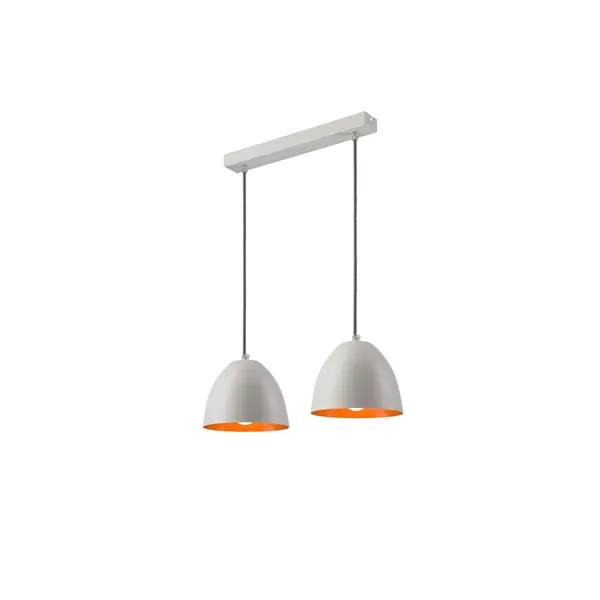 LM-2.73 LIVIA 2-light pendant lamp on a strip